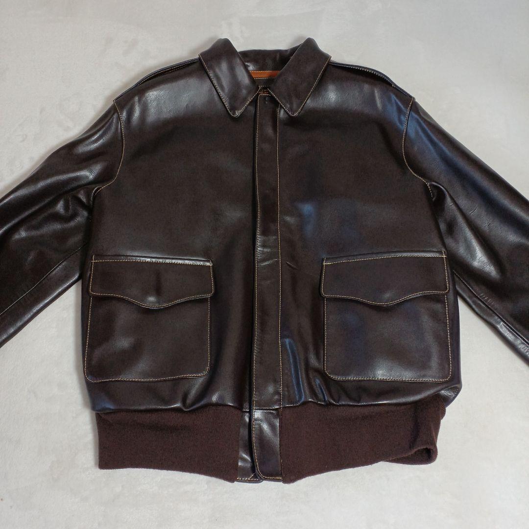 中田商店 モーガンメンフェスベル　A-2 フライトジャケット 焦茶　サイズ40