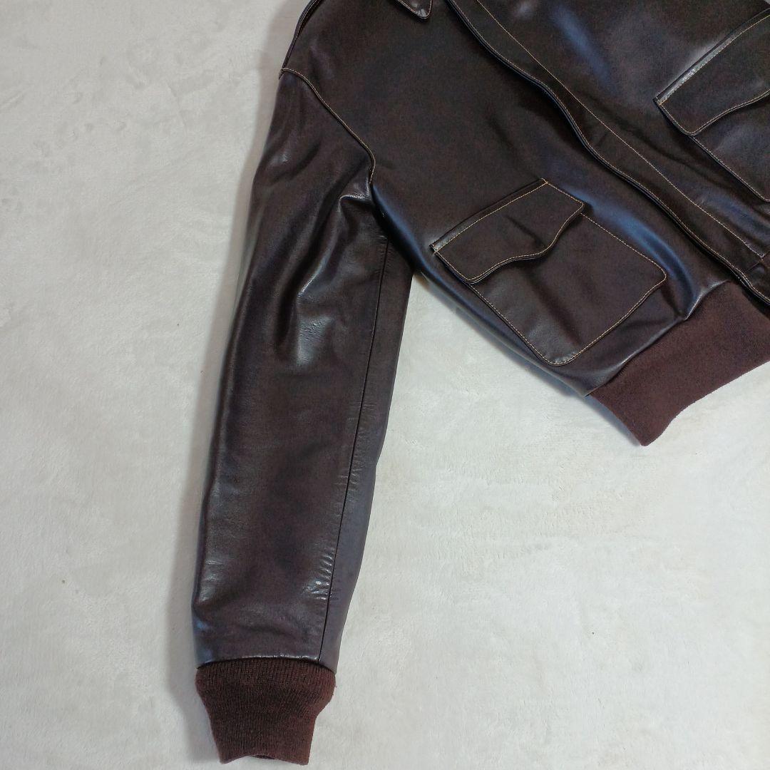 中田商店 モーガンメンフェスベル　A-2 フライトジャケット 焦茶　サイズ40