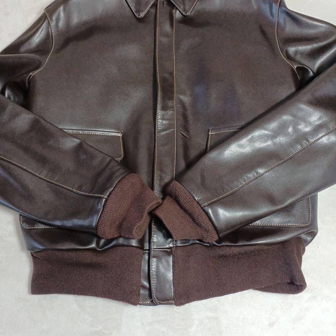 中田商店 モーガンメンフェスベル　A-2 フライトジャケット 焦茶　サイズ40