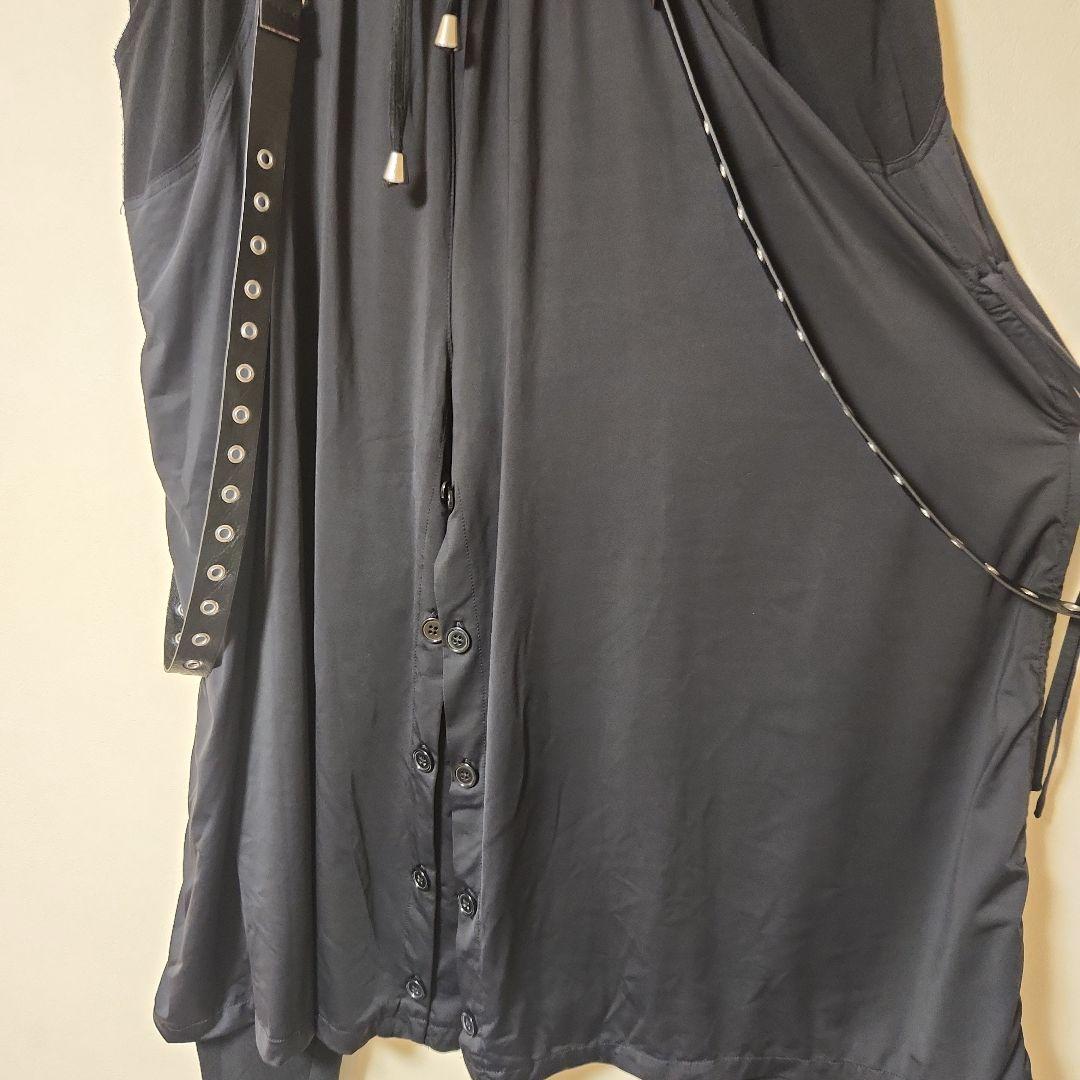 CIVARIZE/シヴァーライズサスペンダー付きスカートレイヤードワイドパンツ