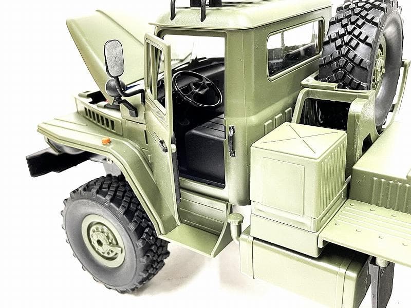 技術基準適合証明済 WPL B36-3 1/16 6WDミリタリー トレーラー