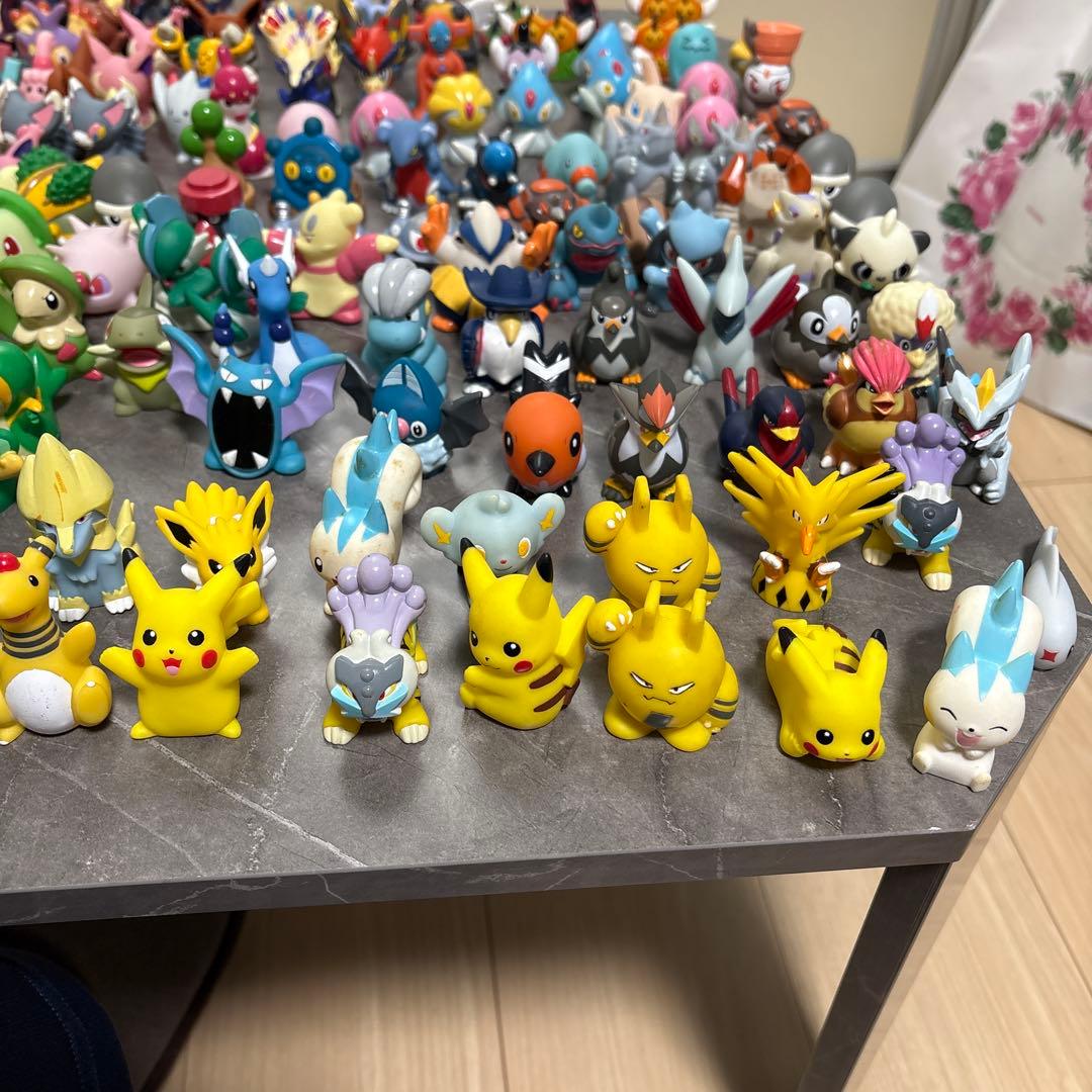 約300匹 ポケモンキッズ　指人形フィギュア　まとめ売り 断捨離 大量 ゆび人形