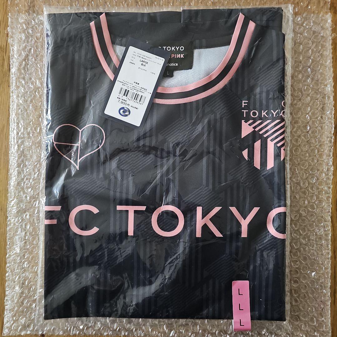 FC東京×BLACKPINK ブラック コンフィットTシャツ　Lサイズ