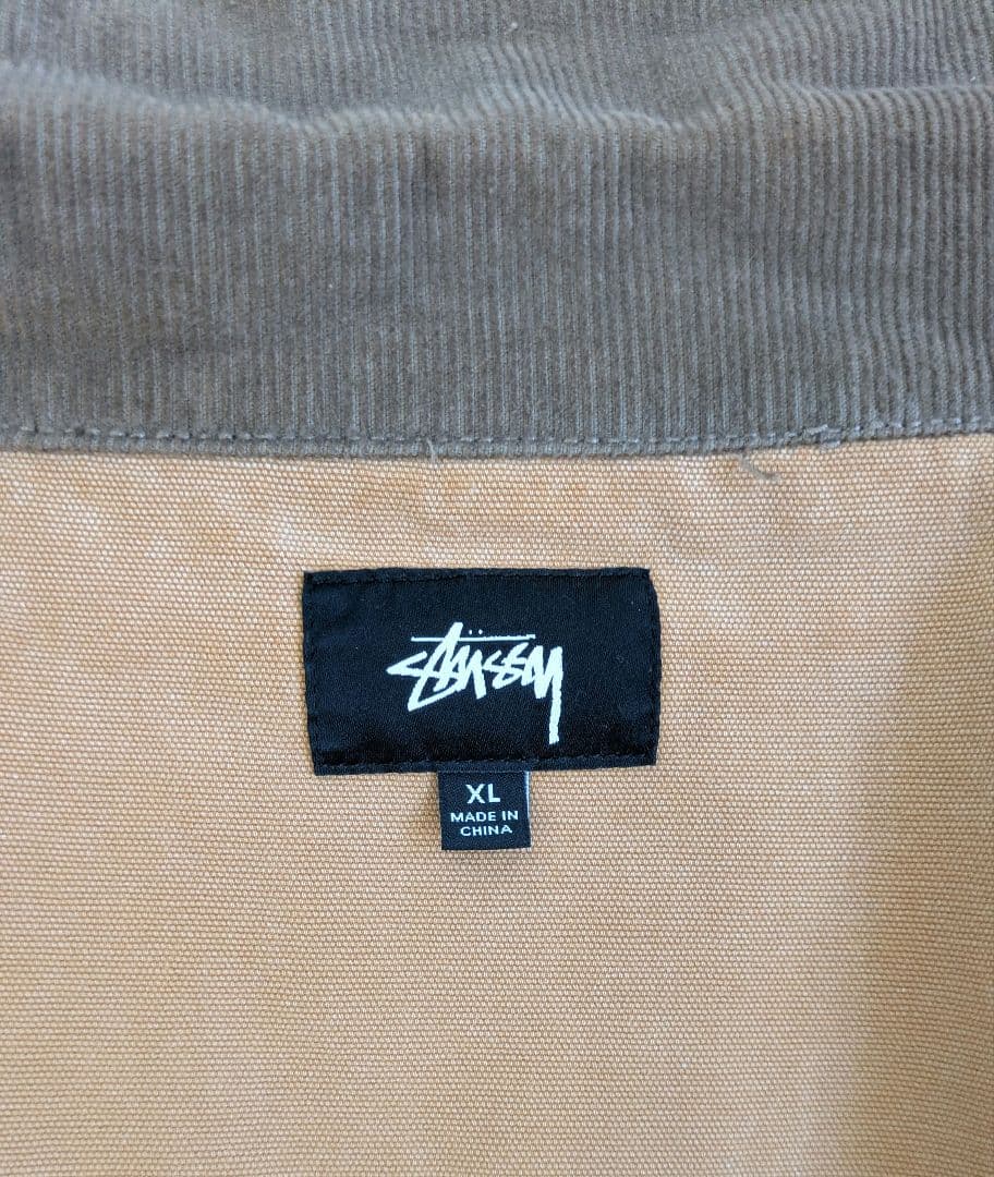 Stussy ジップアップブルゾン デトロイトジャケット風