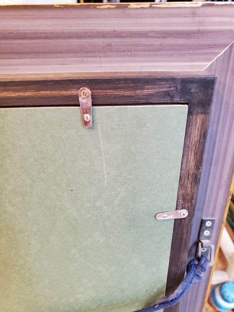 アンティーク　額縁　大きめ　絵画