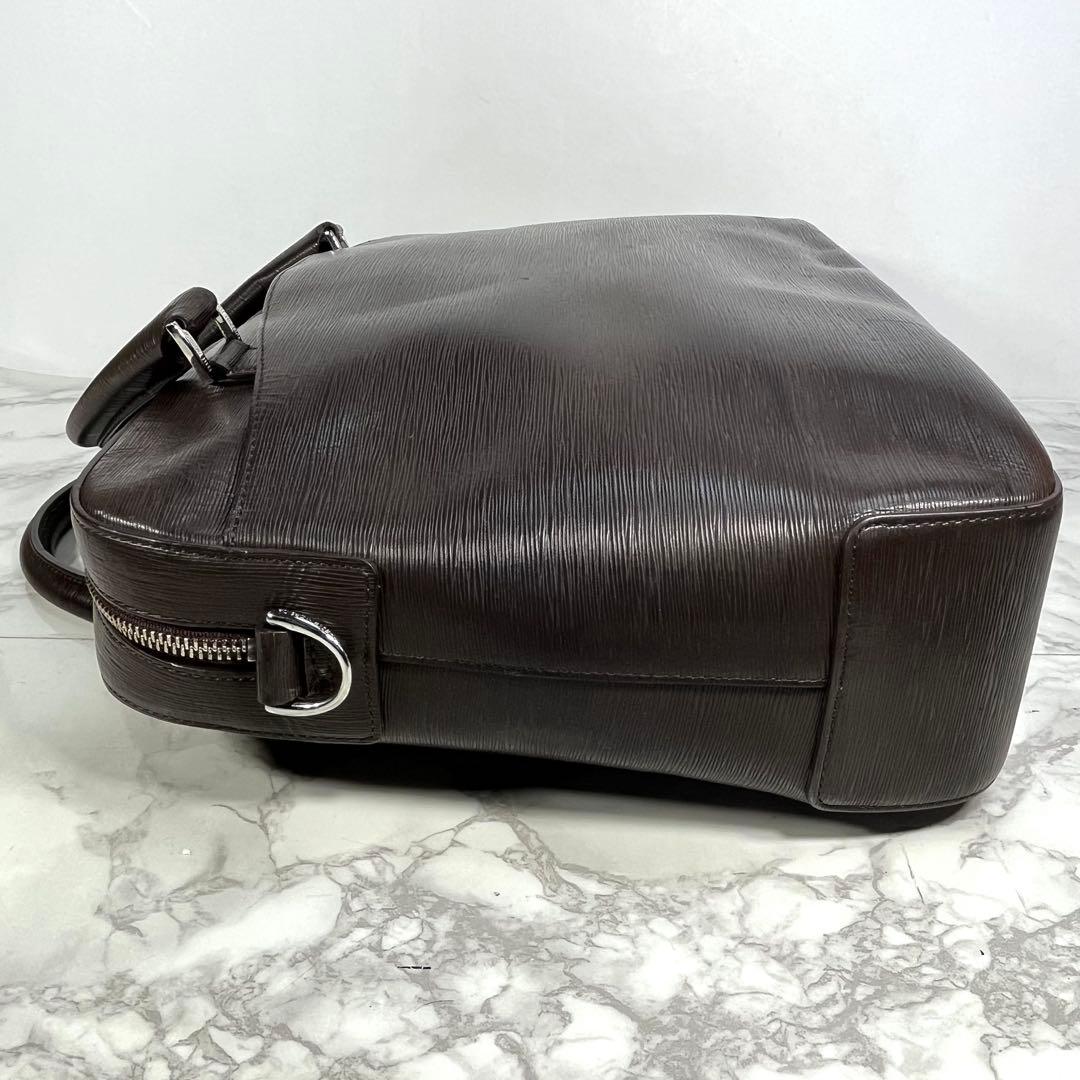 ペッレモルビダ ビジネスバッグ 2way 濃茶 キャピターノレザー 斜めがけ