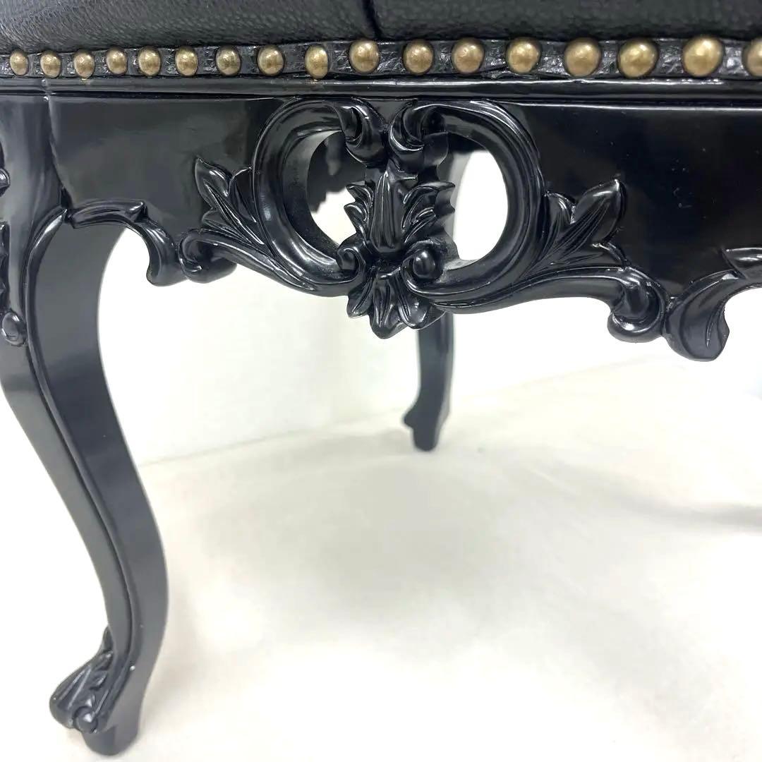 【美品】オットマン アンティーク ロココ