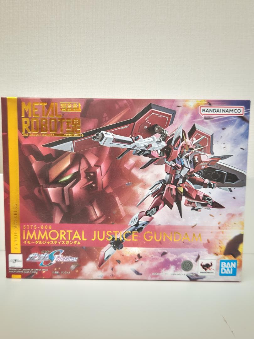 L ROBOT魂 イモータルジャスティスガンダム