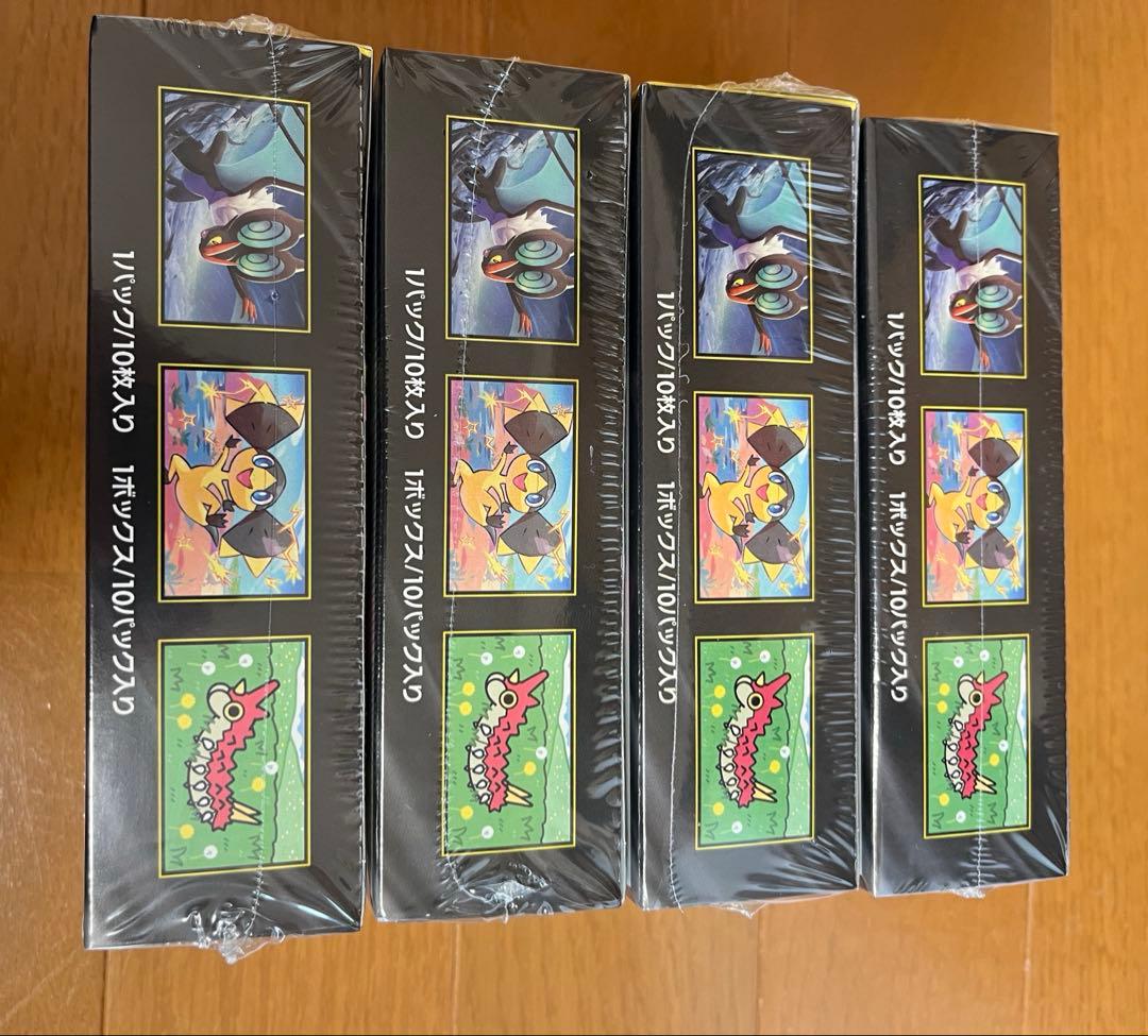 ポケモンカード MEGA ドリームEX 　シュリンク付　新品未開封　4box