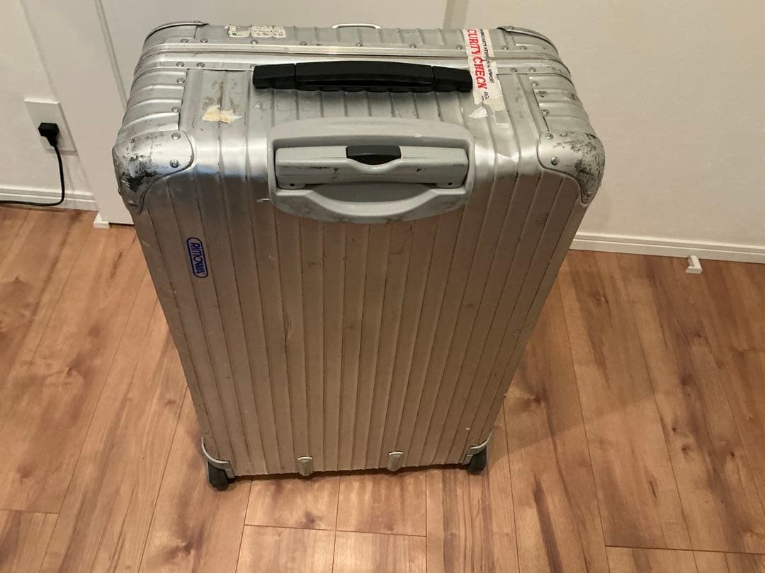 リモワ TOPAS 82L 2005年購入 正規店にてオーバーホール済み 2輪