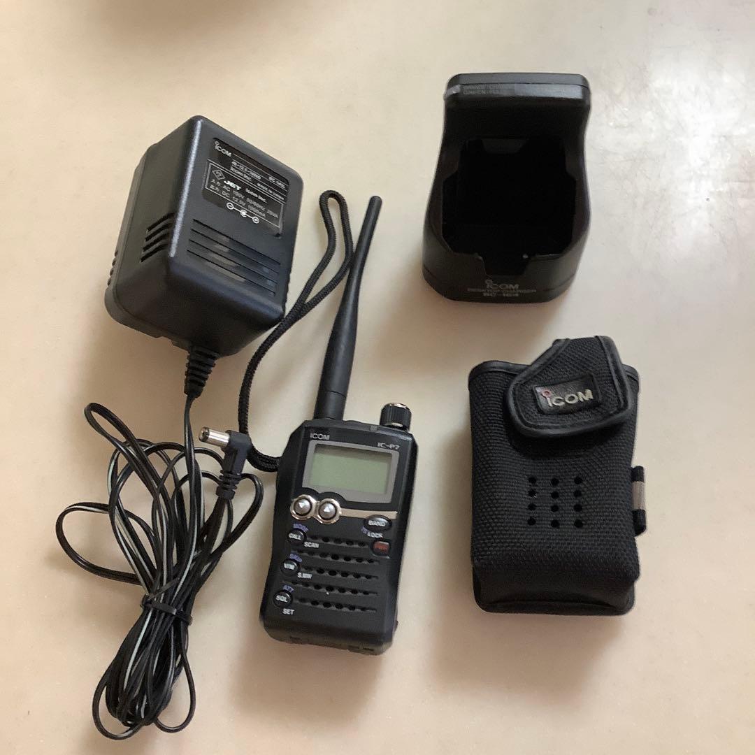 最終値下げ⭐︎ICOM IC-P7 アマチュア無線機　キャリングケース付き