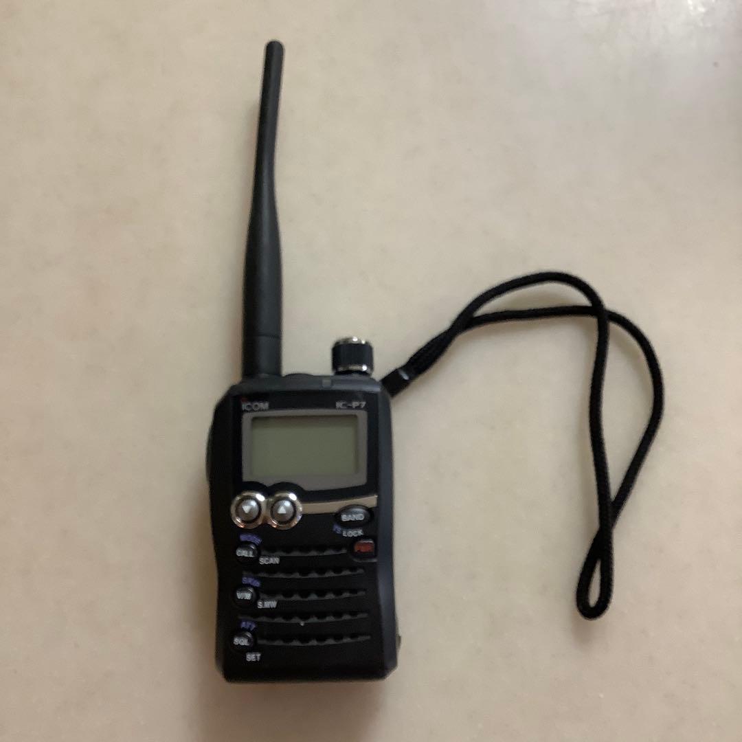 最終値下げ⭐︎ICOM IC-P7 アマチュア無線機　キャリングケース付き