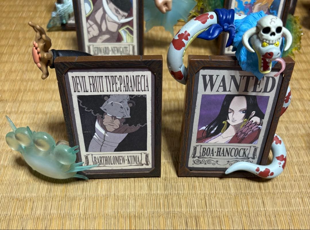 ワンピース 手配書フィギュアセット
