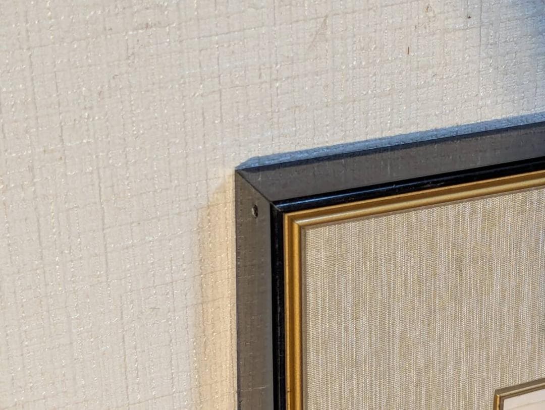 【真作】版画　加藤清治　銅版画　スペインの朝　蝶と少女の物語　Y124