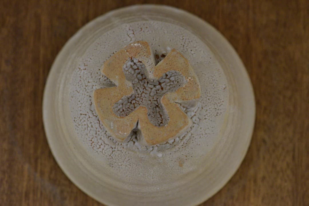 高台茶碗　検索:萩/唐津/李朝/現代工芸/骨董/作家