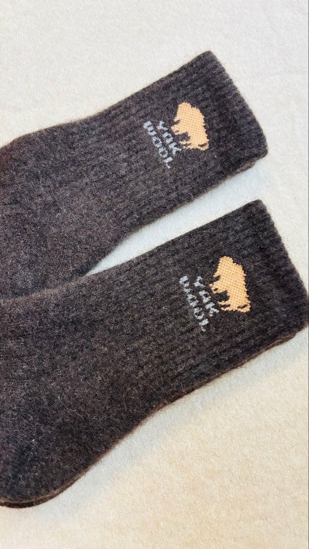 専用！ヤクウールソックス ヤク100％ 25-27cm 4足 モンゴル産 厚手