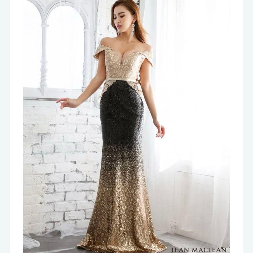 【99】JEAN MACLEAN ジャンマコレーン ロングドレス