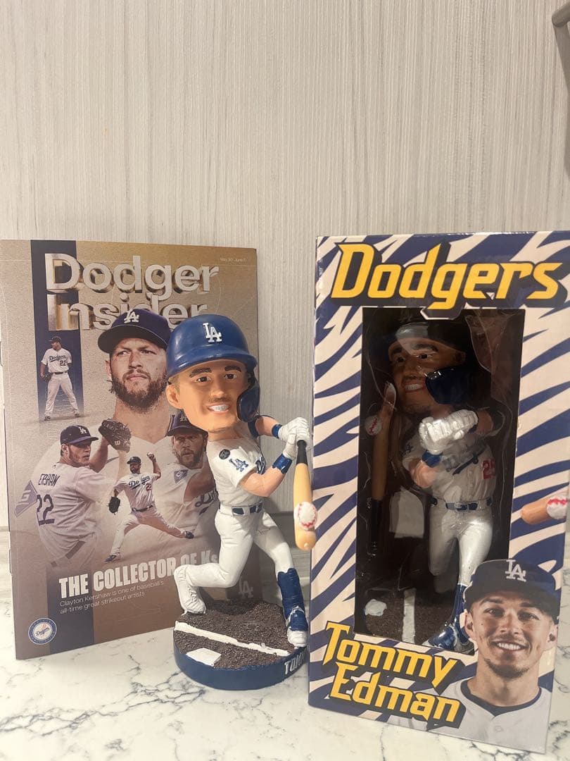 ドジャース　トミー・エドマン ボブルヘッド　来場者限定6/2
