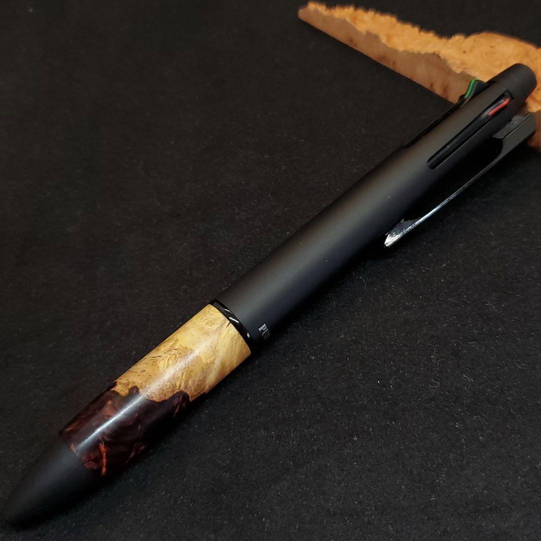 No.77ピュアモルトブラック4&1ホンジェラスローズウッド瘤カスタム