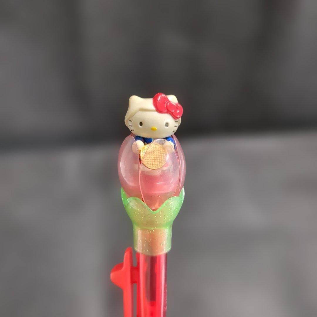 希少 レア ご当地キティ 島根安来節 ボールペン 花びら サンリオ