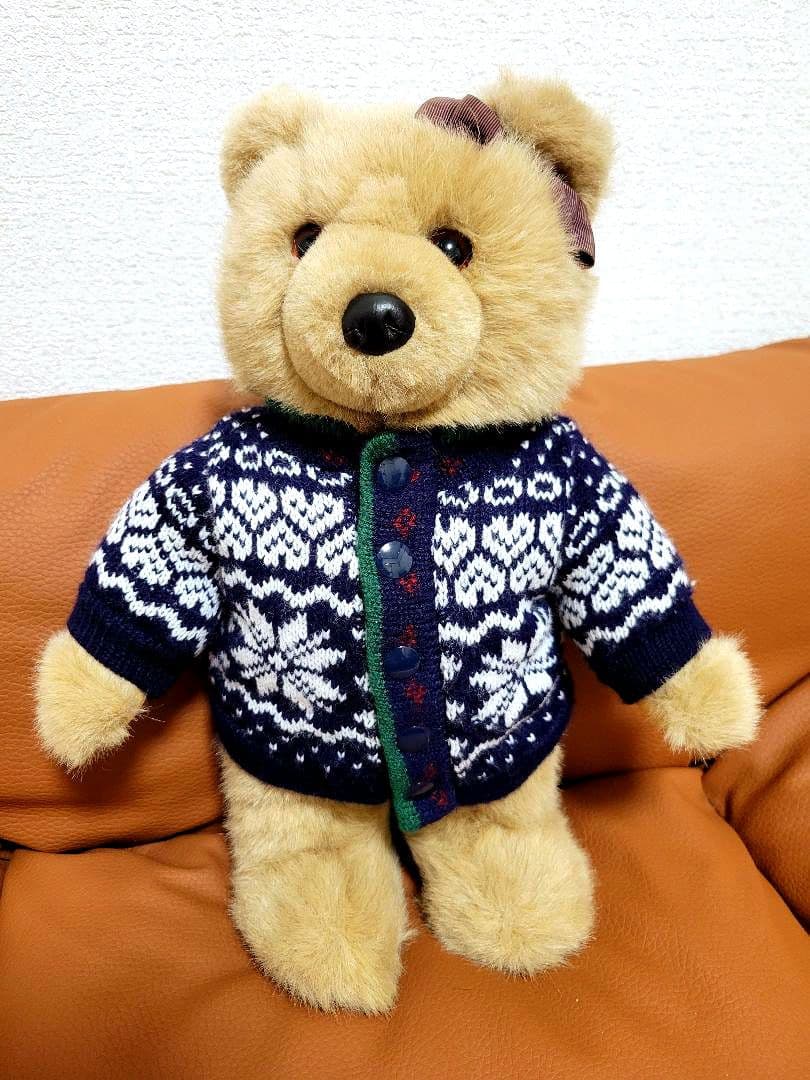 riz 購入前はコメント下さい。L.L.Bean　ぬいぐるみベア洋服セット