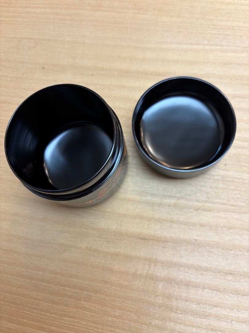 茶道具　雪吹　棗　黒叩塗　竜田川蒔絵　岡本陽斉