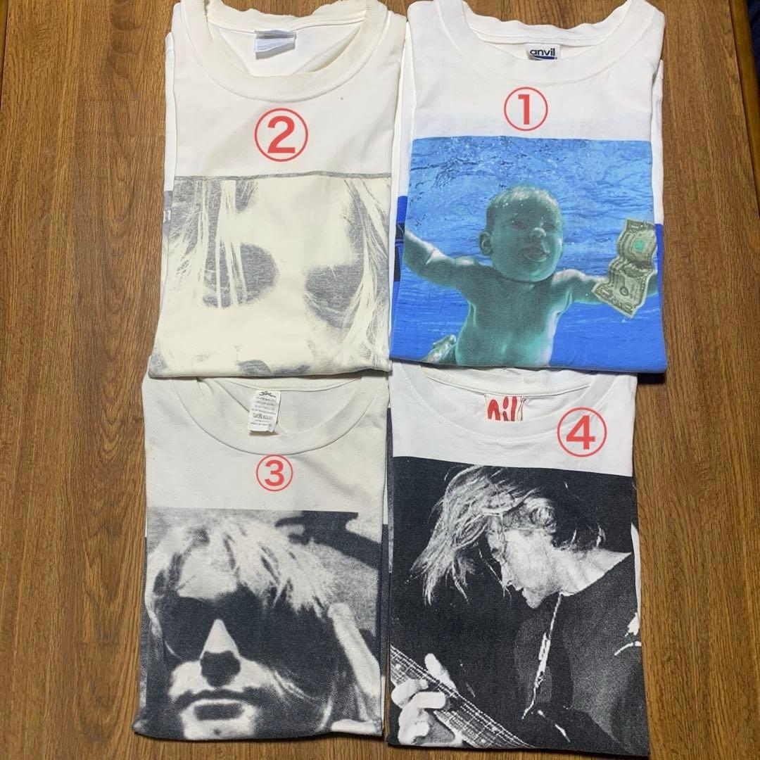 NIRVANA Tシャツ4枚 古着 ニルバーナ