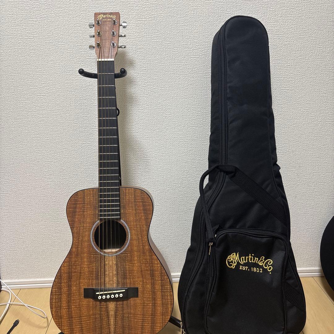 Martin lxk2ミニアコースティックギター 専用ケース付き
