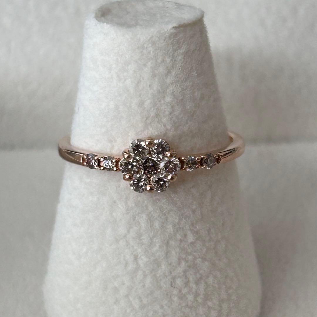 エステール ダイヤモンド リング K10 10金 指輪