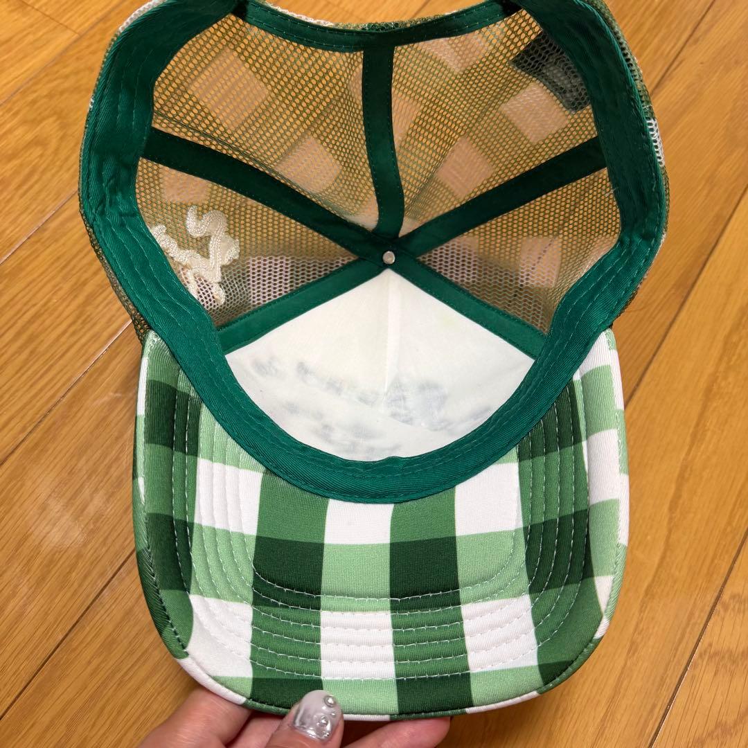 b.Eautiful キャップ　グリーン