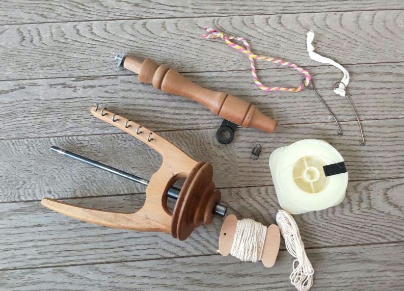 アシュフォード紡毛機　トラディショナル　シングルドライブ　ダブルペダル