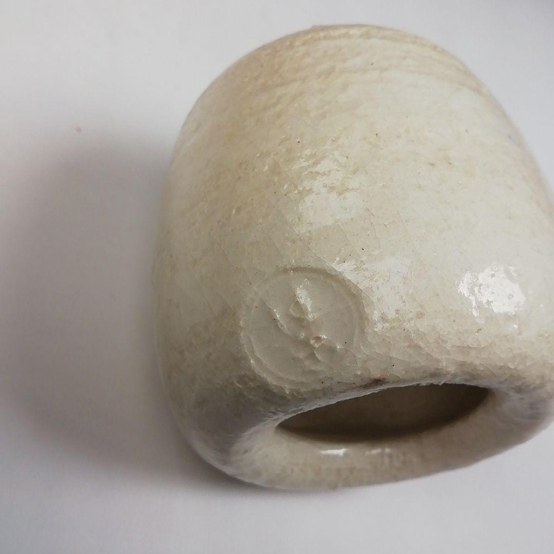 Ｔ９６２　蓋置　『鶴　蓋置』『伊東桂楽 造』　共箱　茶道具