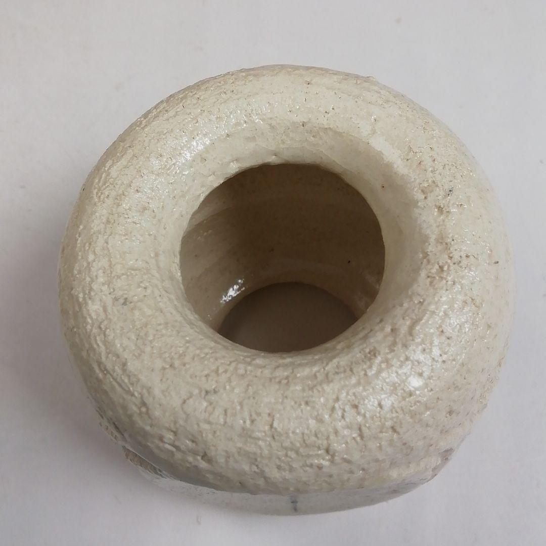 Ｔ９６２　蓋置　『鶴　蓋置』『伊東桂楽 造』　共箱　茶道具