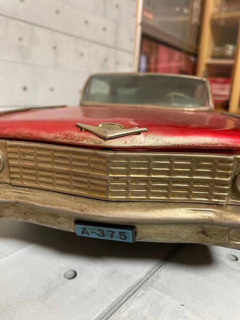 ヨネザワ超大型ブリキキャデラック特大550mm不動　大きく大迫力です！