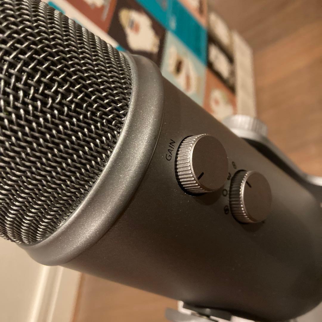 Blue Yeti ゲーミングマイク スペースグレイ