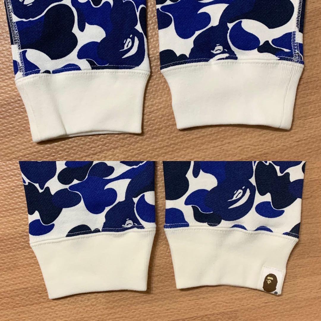 ★未使用★ APE NFS限定 カラーカモ パーカー M kaws シャーク