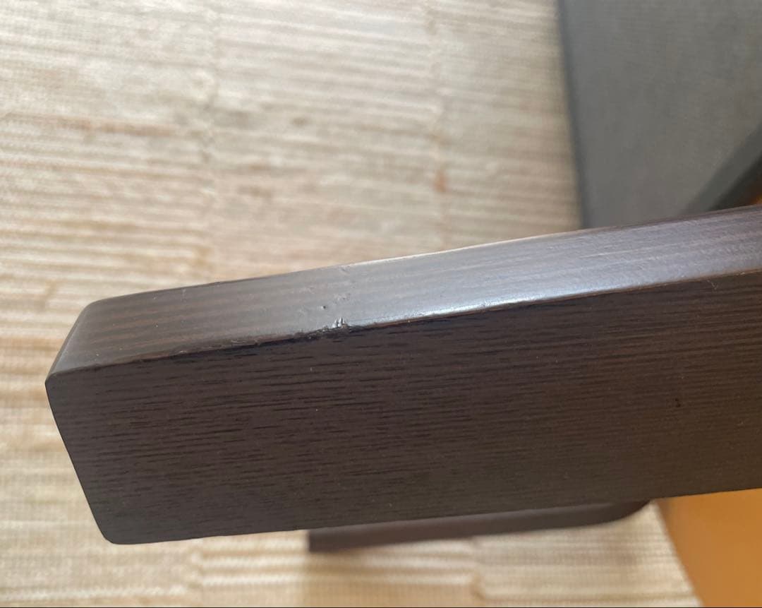 【廃盤品】無印良品タモ材 楕円形こたつ MJ-KDF1340/DB