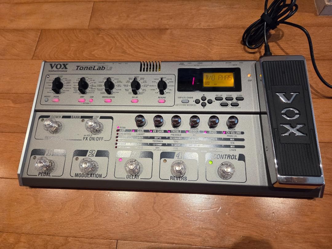 【VOX】ToneLab LE【真空管搭載マルチエフェクター】