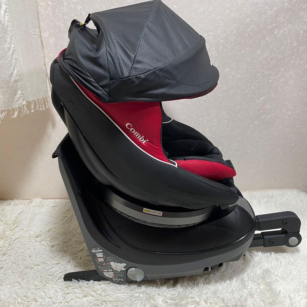 【極美品】Combi クルムーヴ　ISOFIX エッグショック PJ 新生児対応