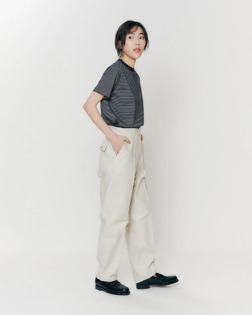 THE SHINZONE ベイカーパンツ 34 エクリュ M ワークパンツ 白