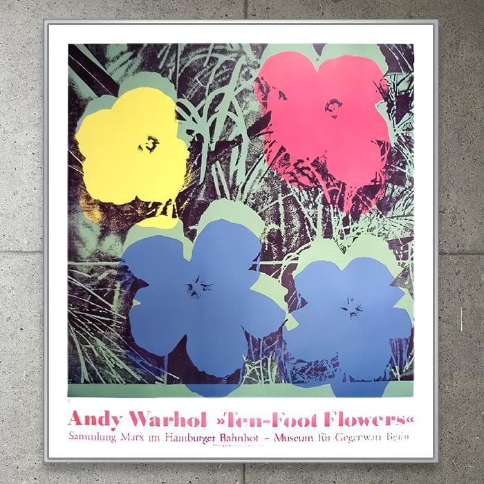 額装済/Flowers 1967/アンディウォーホル/インテリア/アートポスター