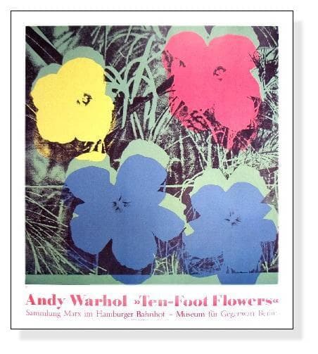 額装済/Flowers 1967/アンディウォーホル/インテリア/アートポスター