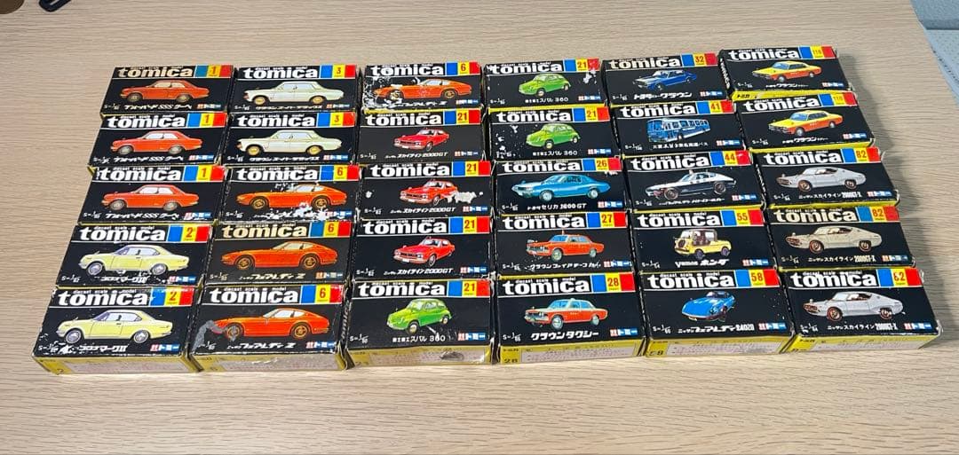 黒箱　トミカ　復刻版　30周年記念　まとめ　セット