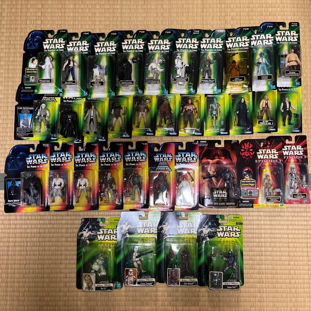 スターウォーズ ベーシックフィギュア　35個セット