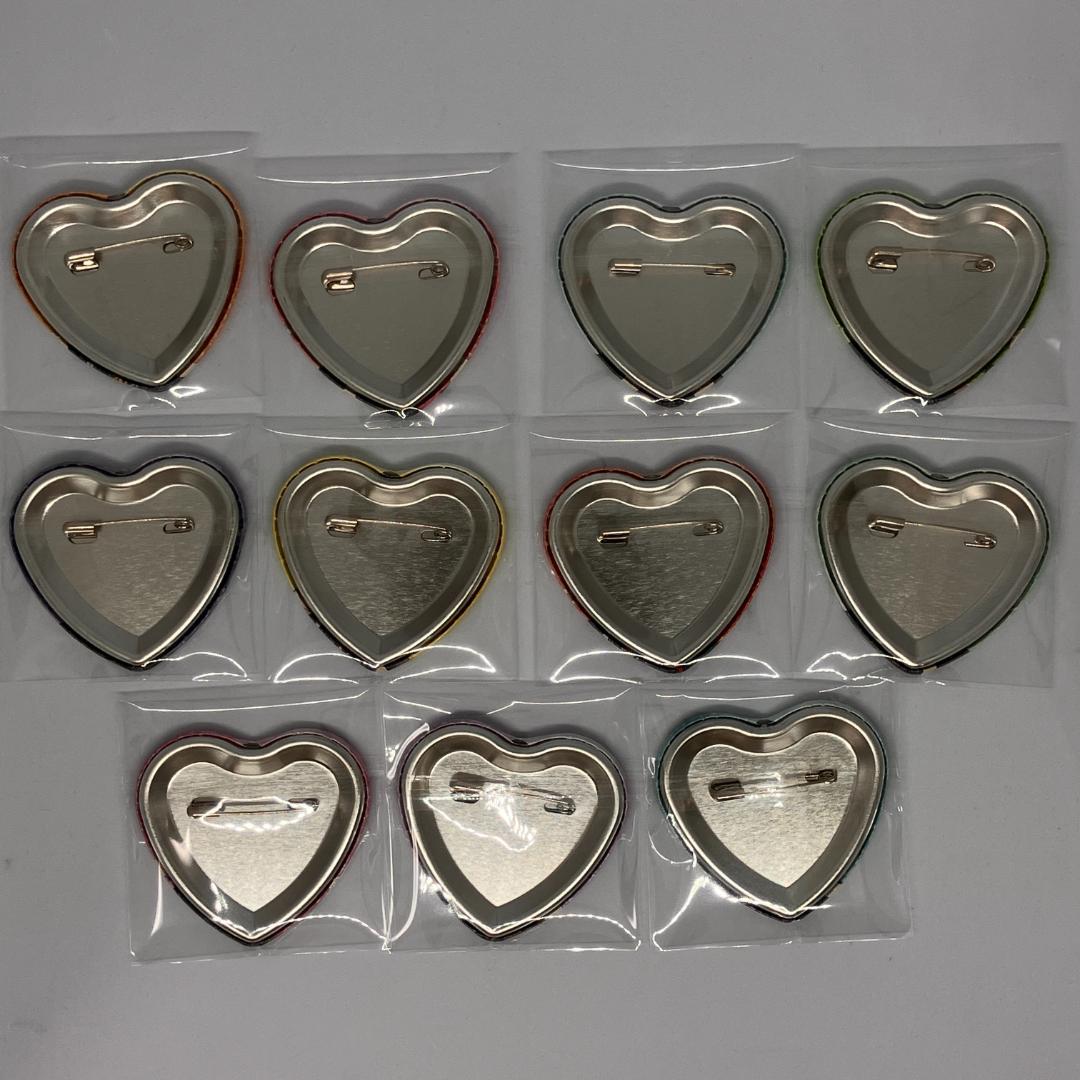 Liella! キラキラハート缶バッジ ランダム11種コンプリートセット 報知