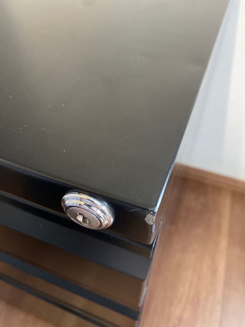 【訳あり品】サイドワゴン オフィス 鍵付き キャスター付き 3段 完成品