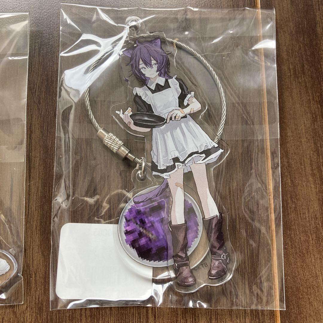 ガールズメイドプディング　アクリルキーホルダー　2個セット