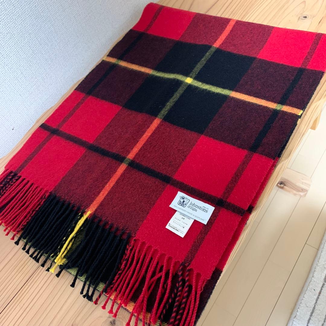 【美品】ジョンストンマフラー