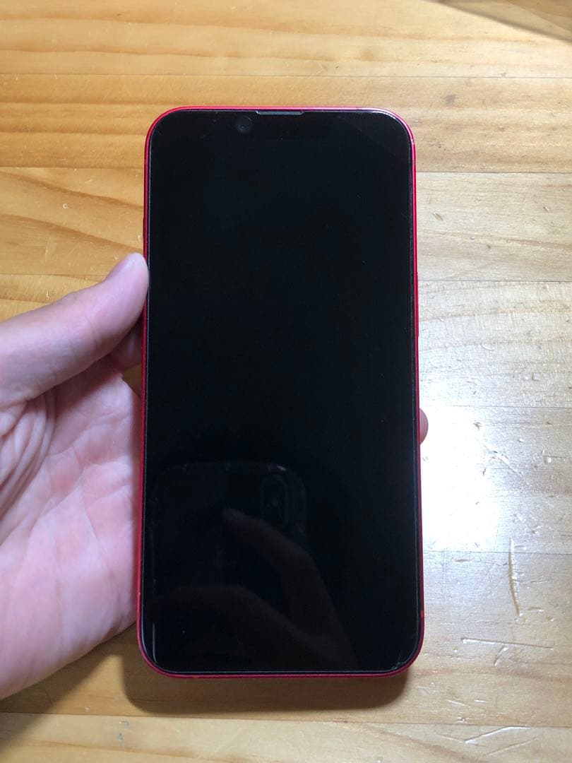 Apple iPhone 14赤 SIMフリー バッテリー100%