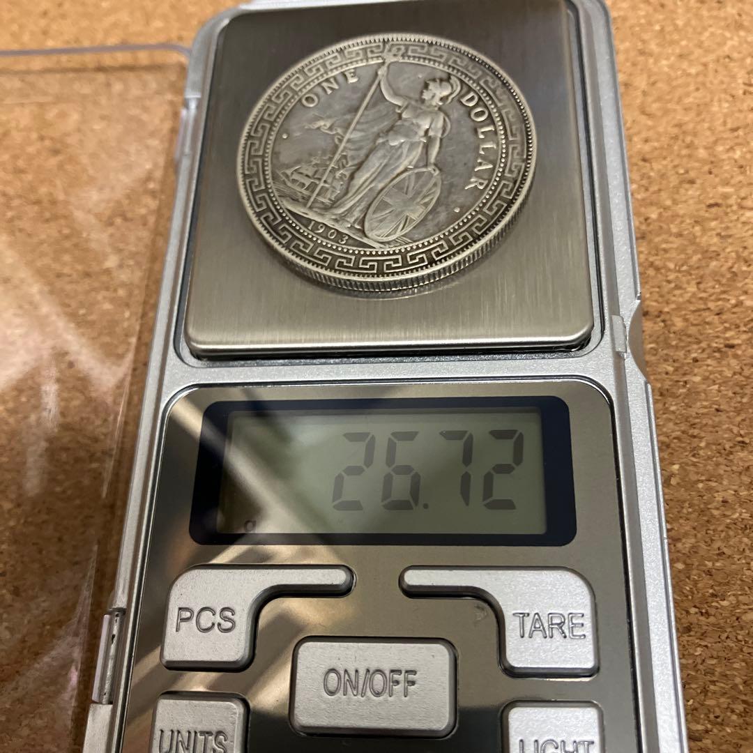 1903年 イギリス　貿易銀